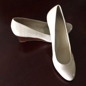 Calvin Klein Nude Wedge Shoe